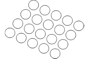 QUARKZMAN Nitrile Gomma O-Ring 17mm x 15mm x 1mm Guarnizioni di Tenuta Anelli Rubinetti Rotondo Guarnizione Rondella per Rubinetto Idraulica Riparazione Sigillatura Connessione, 20 Pezzi