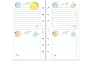 ‎SINNWUNDER SinnWunder® 2024 Premium Kalendereinlagen - 2 Tage pro Seite bzw. 4 Seiten pro Woche – Größe Personal - CosySinn