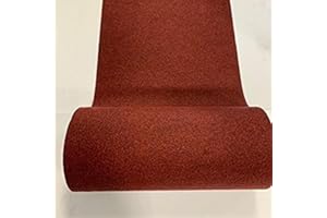 M.SERVICE SRL Decoration Rosso Bordeaux - Tappeto Passatoia Antiscivolo Lungo (300x67 cm) Tappetino in Moquette Facilmente Lavabile, Ideale per Passatoia Cucina, Passatoie o Lavello Bagno, Corridoio - Made in Italy