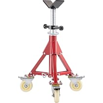 Servante De Tubes RIDGID VF-99 - Pliante Et Réglable - Capacité 300mm - Charge Max 1134kg - Pour Professionnels