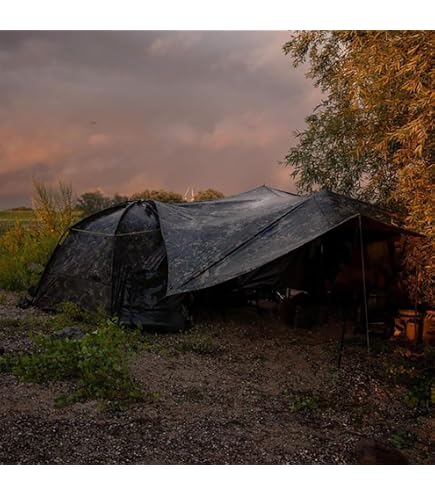 Nash BankLife Multi Tarp XL Camo : Amazon.co.uk: Sports & Outdoors