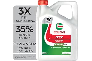 Castrol GTX 10W-40 A3/B4 Motorolja 4L