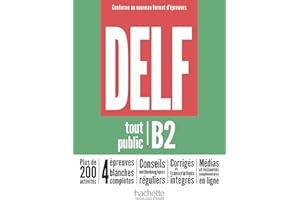 HACHETTE FLE DELF tout public - Nouveau format d'épreuves (B2)