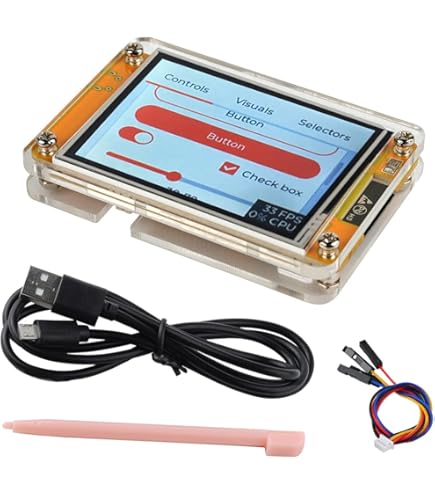 DIYmalls 4.3 inch ESP32-S3 Display IPS TFT LCD Module ESP32-8048S043C-I Capacitieve Touchscreen ILI9485 800x480 ESP32-S3 Ontwikkelingsraad voor Arduino IDE