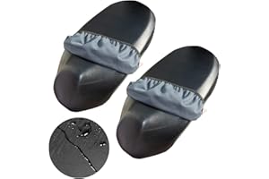 OFZVEO Fundas para Asientos de Motocicleta, 2pcs Fundas de Asiento de Motocicleta Universales Tela Oxford, Impermeables Protección Solar Fundas De Asiento para Moto