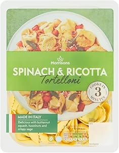 Morrisons Kitchen Spinach and Ricotta Tortelloni, 3…|200