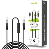 AUX Cable 3.5mm 1M with Jopus Microphone - Black