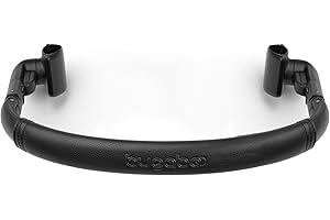 Bugaboo Butterfly 2, Barre de protection, accoudoir sécurisé pour poussette Butterfly 2, réglable, facile à nettoyer, design minimaliste et durable, poignée pour enfant en pleine croissance