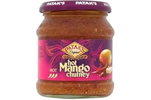 Patak's Hot Mango Chutney 340g (Pack of 2)