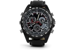 Technaxx TX-93 Caméra de Surveillance dans la Montre Noir