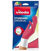 Vileda 131429 Standart Eldiven,%100 Doğal Lateks, M