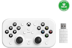 8Bitdo Lite SE 2.4G Wireless Controller for Xbox Series X|S, Xbox One, Windows 10/11, Gamepad with Hall Effect Joysticks, 3.5mm Audio Jack - Officially Licensed