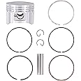 HouYeen 52.4mm Piston Ring Kit Replacement for 4-Stroke 110cc 125cc Engine Pit Dirt Bike Cool Run Performance