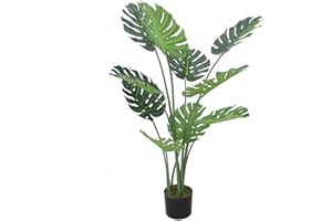 Leaf Artificial Plant, 120cm Luxury Monstera