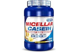 Quamtrax Nutrition - Micellar Casein - 907 gr - con sabor a Vainilla - Alimento que combina la ventajas del Aislado de caseína y el Aislado de suero de Leche
