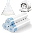 Cat Litter Bags for Self Cleaning Cat Litter Box, with Carry Handle, Durable, Tear Resistant, 3 Rolls