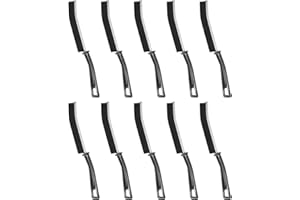 NEWTIC 10 stück Spaltreinigungsbürste, Hard-Bristled Crevice Cleaning Brush, Gap Cleaning Brush, Fensterrillen Reinigungsbürste, Multifunktionale Fugenreinigungsbürste für Fliesenböden Küche Badezimmer