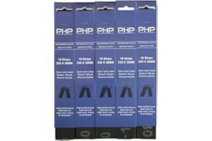 PHP Waterproof Abrasive Plumbers Cloth Strips (Pack of 10) 180 Grit For Copper