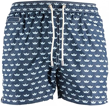 Saint Barth Men's Swimming Briefs Blue Blue - Blue - Large
