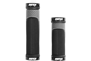 SENQI SENI Bike Grips Lightweight 130mm & 90mm Anti-Slip Grips for Multi-Speed Mountain BMX Bikes