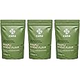 Zama Organics Khapli Wheat Flour (1Kg Pack of 3) | Emmer Wheat Flour | Healthier Alternative to Refined Wheat Atta | Rich in Fibre and Proteins | Rich in Antioxidants | Good for Diabetes | High Dietary Fiber…