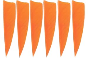 AMEYXGS MILAEM 50pcs 3 Pouces Tir à l'arc Plumes Plume de flèche Plumes Naturelles pour la Chasse flèches Aile Droite