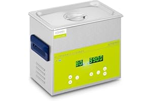 ulsonix PROCLEAN 3.2S Ultraschallreiniger 3,2 L Ultraschallreinigungsgerät 120 W Schallfrequenz 40 kHz digital Timer Degus