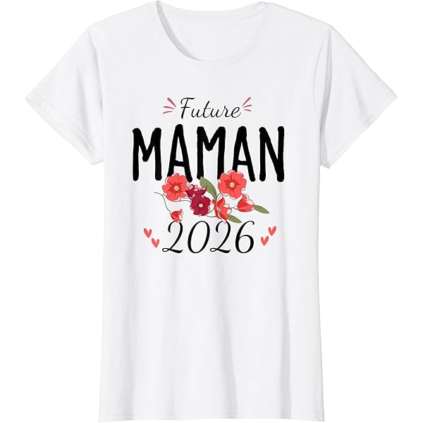 T-Shirt "Future Maman" – Annoncez Avec Amour Votre Grossesse | Assortis Moi