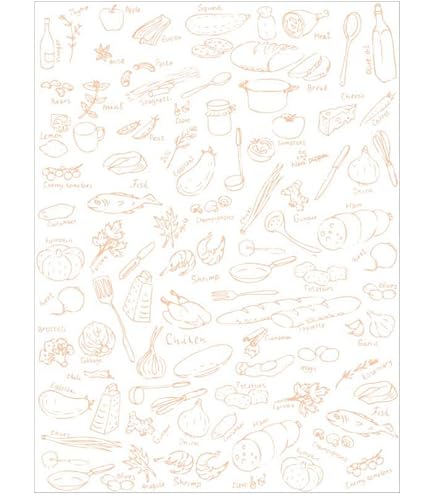 Papier Alimentaire Ingraissable HENDI - Lot 500 Feuilles - 25x35cm - Motif Carreaux Rouge/blanc