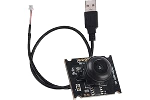 Honiwu USB Kameramodul, 2048 x 1536 15fps 110°HD Weitwinkel-Kameramodul, mit OV3660-Chip, 3 Millionen Pixel, Kompatibel mit WinXP / Win7 / Win8 / Win10 / OSX/Linux/Android
