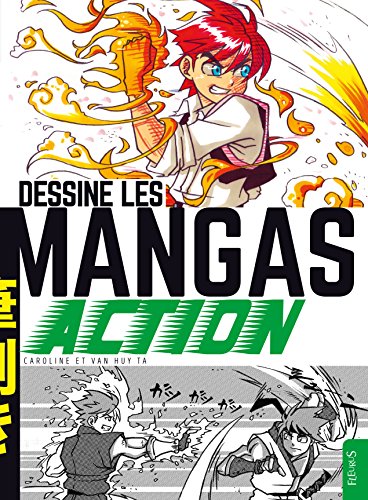 couverture de : Dessine les mangas Action