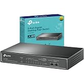 TP-Link TL-SG1008P Ethernet Switch, 8 Ports, 4 PoE+ Ports, Plug &amp; Play | PoE Power 30W. Plug &amp; play, no setup needed. Fanless