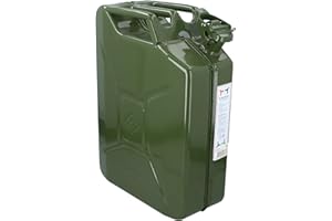 MOTOROLA NURSERY No Brand Edco Bidón de Gasolina metálico de 20 L, de Uso Profesional, Muy Seguro