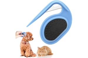 RYGRZJ Pet Knotting Comb,2024 New De Knotting Comb for Dog and Cat,Pet Dog Shedding Brush Puppy Kitten Brush Hair Removal Tool,Knotting Comb Pet Grooming Tool Remover