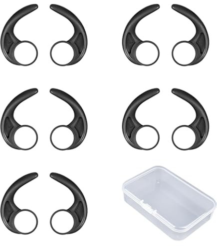 Rhinenet Cuscinetti Auricolari Di Ricambio Per Auricolari Powerbeats 2 E Powerbeats 3, In Silicone, Adatti Anche Per Auricolari In-ear Wireless E - Foto 8