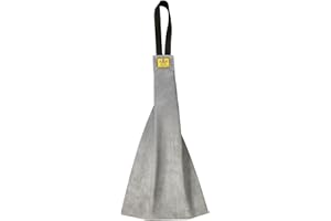 EQ K9 EXTRA QUALITY K9 TRAINING EQ K9 Leather Bite Rag for Dog Training, Drive Building, Tug of War, Agility & Protection with One Handle, 100% Genuine Buffalo Leather, 50 cm