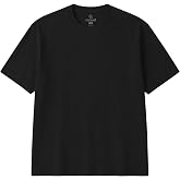 RANUD Erkek Oversize Basic T-Shirt,%100 Pamuk Premium Tiş&ouml;rt | Oversize fit premium basic t-shirt OEKO-TEX Sertifikalı Kumaş 