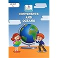 Learning Through Fun Book On Continents & Oceans For Early Learning, For 5-7 Years Old Kids