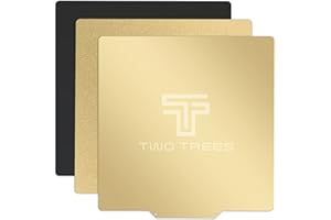 OUYZGIA Twotrees PEI Placa PEI de doble cara lisa estructurada de 310 x 310 mm para CR10 CR10 S Smart Mega X Sidewinder X1 X2 S8 Pro Plus KP5L SP-5 X40V2 flexible de acero magnético para cama de presión