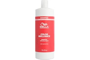 ‎WELLA PROFESSIONALS Wella Professionals Invigo Color Brilliance Shampoo Fine – Glanzshampoo für feines, gefärbtes Haar – milde Pflege mit Vitamin E & niedrigem pH-Wert – Farbschutz & strahlender Glanz
