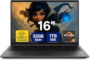 difinity 16 Zoll HighEnd Gaming Notebook Made in Germany mit 3 Jahren Garantie! Ryzen9 6900HX 16 Threads 4.9 GHz, Radeon RX 680M 8GB, 32GB DDR5, 1TB, USB 3.0, WLAN, BT, Windows 11, MS Office - #8123