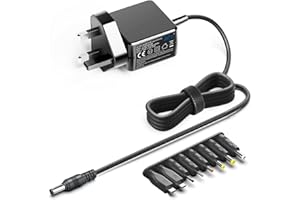 KFD 5V AC Adapter Power Supply 5 volts Wall Charger for Babysense MaxView/Vtech/BT Baby Monitor NOCO Boost Plus GB40 GB70 GB20 UltraSafe Car Jump Starter Frameo Digital Photo Frame UK Charging Plug