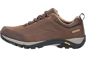 Mountain Warehouse Chaussures de Marche Pioneer en Cuir imperméable - pour Femme - Chaussures de Sport à Semelle Vibram, Respirantes - en Cuir Nubuck