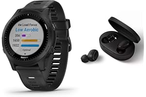 ‎GARMIN Garmin Forerunner 945 - GPS Multisportuhr/Smartwatch mit Karten und Musik - schwarz inkl. Bluetooth Headset