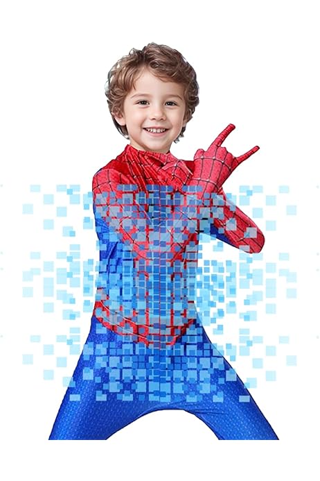 DIFLAX Superhelden Masken Kratzbilder - 12 Stück Set