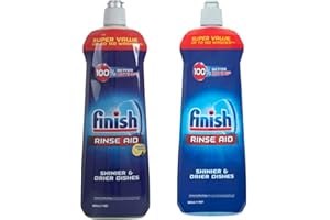 Finish Rinse Aid, 800 ml, Pack of 2 1.6 l