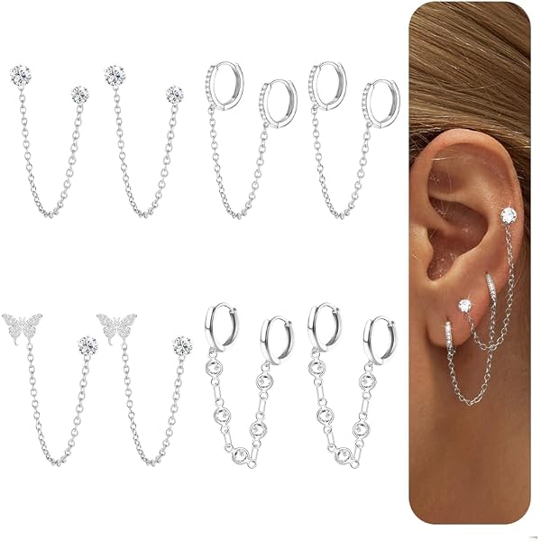 Orecchini eleganti con strass - Gioielli - Orecchini - di Non solo | su