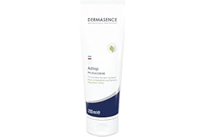 ‎DERMASENCE DERMASENCE Adtop Pflegecreme, 250 ml, Creme gegen trockene Haut, für Neurodermitis, schuppige und raue Haut, mit Glycerin und Bisabolol, parfümfrei, vegan, für Körper und Gesicht