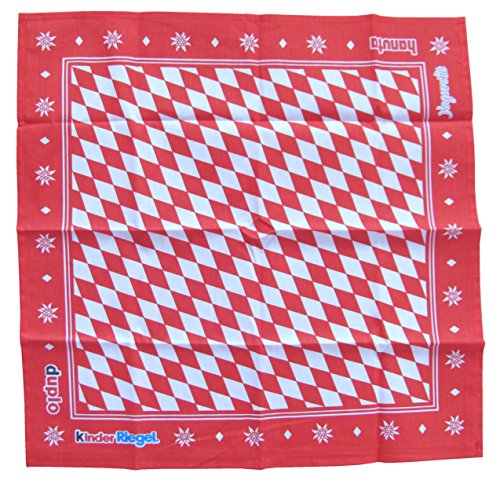 Preisvergleich Produktbild Ferrero - Oktoberfest - Kinder Halstuch ( rot ) - ca. 44 x 41 cm