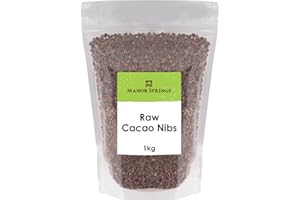 Raw Cacao Nibs 1kg by Manor Springs